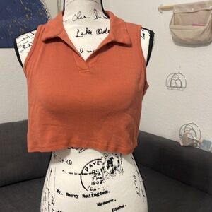 517- Altr’d State orange/rust color crop top. Like new, worn once. Size M